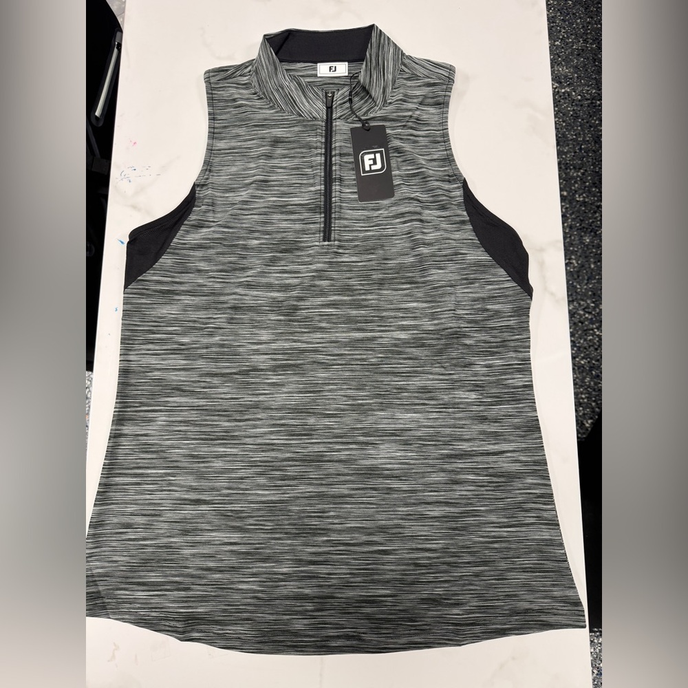 FootJoy - Women’s Medium - Grey Racerback Tank- NEW